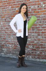 DANICA MCKELLAR Arrives at Dancing with the Star Practice in Los Angeles
