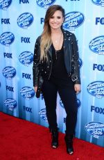 DEMI LOVATO at American Idol 2014 Season Finale in Los Angeles