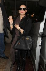 DEMI LOVATO Night Oout in London