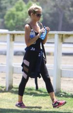 DENISE RICHARDS at Equestrian Center in Los Angeles