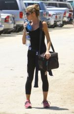 DENISE RICHARDS at Equestrian Center in Los Angeles