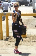 DENISE RICHARDS at Equestrian Center in Los Angeles