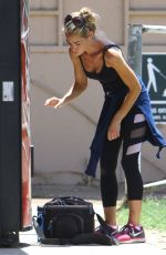 DENISE RICHARDS at Equestrian Center in Los Angeles