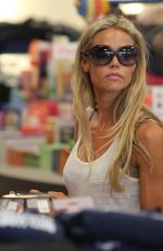 DENISE RICHARDS Out Shopping in Beverly Hills