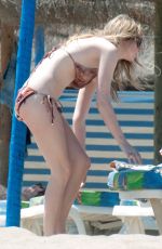 DIANA VICKERS in Bikni at a Pool in Spain