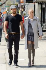 DIANE KRUGER and Joshua Jackson Out and About in New York