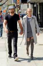DIANE KRUGER and Joshua Jackson Out and About in New York