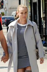 DIANE KRUGER and Joshua Jackson Out and About in New York