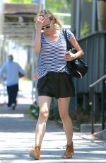 DIANE KRUGER in Shorts Out in West Hollywood