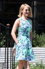 DIANNA AGRON at Gracias Madre in West Hollywood