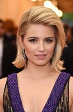 DIANNA AGRON at MET Gala 2014 in New York