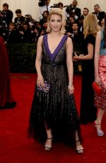 DIANNA AGRON at MET Gala 2014 in New York