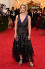 DIANNA AGRON at MET Gala 2014 in New York