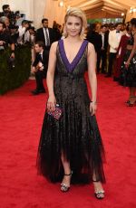 DIANNA AGRON at MET Gala 2014 in New York
