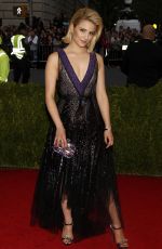 DIANNA AGRON at MET Gala 2014 in New York