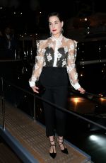 DITA VON TEESE at Roberto Cavalli Yacht Party at Cannes Film Festival