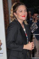 DREW BARRYMORE at The Daily Show with Jon Stewart in New York