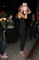 EIZA GONZALES Arrives to Warwick Nightclub in Hollywood