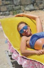 ELENA PAPABASILEIOU in Bikini at a in Lagonissi