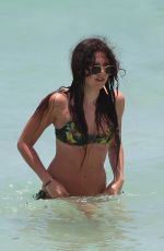ELIZA DOOLITTLE in Bikini at a Beach in Miami