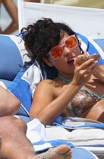 ELIZA DOOLITTLE in Bikini on the Beach in Miami
