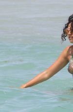 ELIZA DOOLITTLE in Bikini on the Beach in Miami