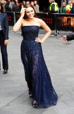 ELIZABETH OLSEN at Godzilla Premiele in London
