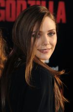 ELIZABETH OLSEN at Godzilla Premiere in Los Angeles