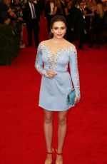 ELIZABETH OLSEN at MET Gala 2014 in New York