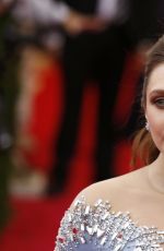 ELIZABETH OLSEN at MET Gala 2014 in New York