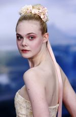ELLE FANNING at Maleficent Costume and Props Private Reception
