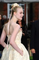 ELLE FANNING at Maleficent Costume and Props Private Reception