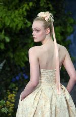 ELLE FANNING at Maleficent Costume and Props Private Reception