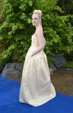 ELLE FANNING at Maleficent Costume and Props Private Reception