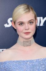 ELLE FANNING at Maleficent Premier in Hollywood