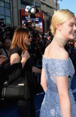 ELLE FANNING at Maleficent Premier in Hollywood