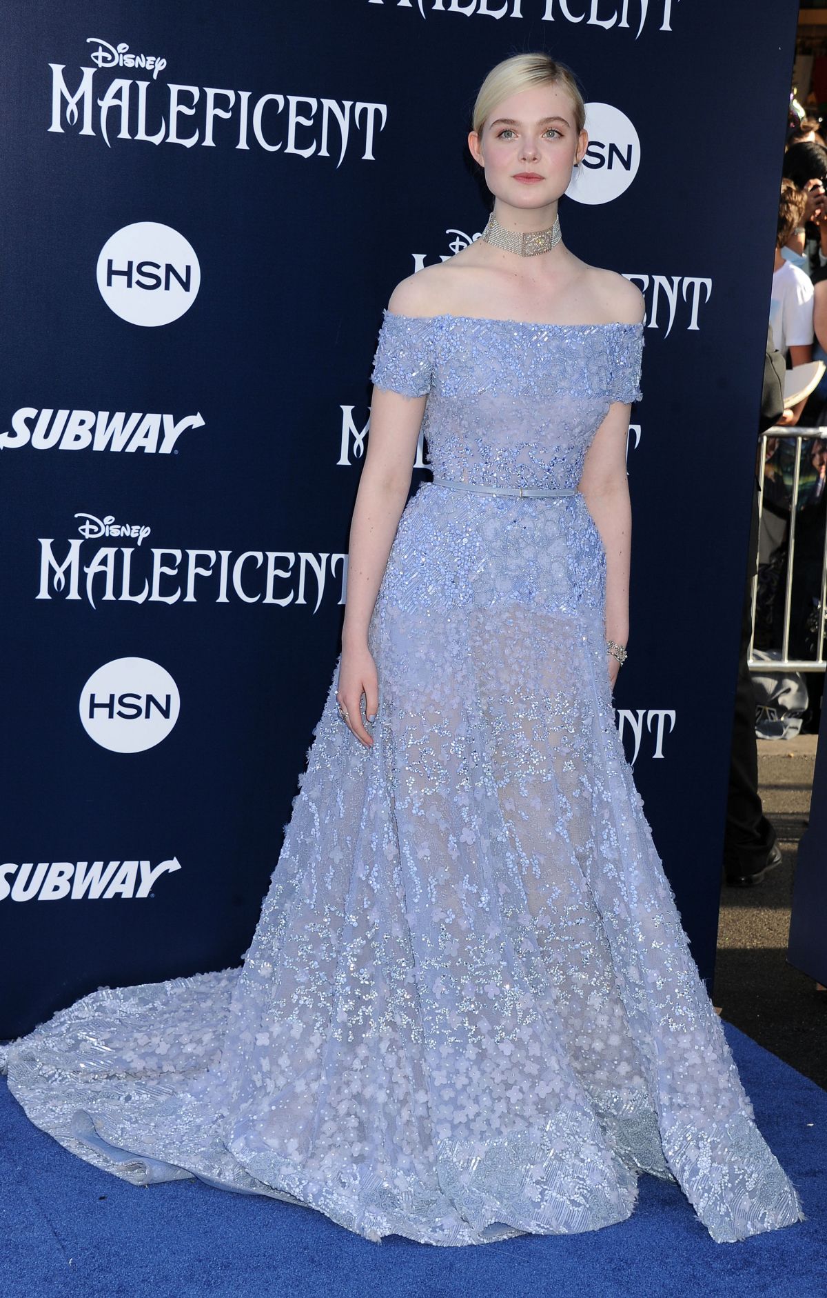 ELLE FANNING at Maleficent Premier in Hollywood – HawtCelebs