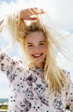 ELLE FANNING in Asos Magazine, July 2014 Issue