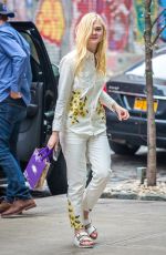 ELLE FANNING Out and About in New York 1505