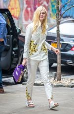 ELLE FANNING Out and About in New York 1505