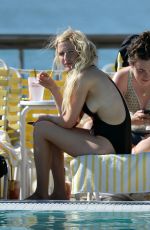 ELLIE GOULDING in Bikini and Swimsuit on a Yacht in Miami