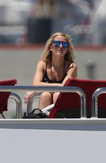 ELLIE GOULDING in Bikini and Swimsuit on a Yacht in Miami