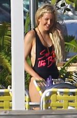 ELLIE GOULDING in Sswimsuit in Miami