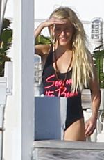 ELLIE GOULDING in Sswimsuit in Miami