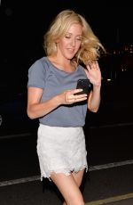 ELLIE GOULDING Watching a Fireworks Display on Waterloo Bridge in London