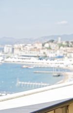 EMILIA SCHULE at a Photoshoot in Cannes