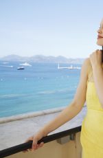 EMILIA SCHULE at a Photoshoot in Cannes