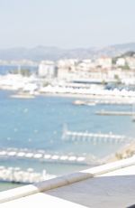 EMILIA SCHULE at a Photoshoot in Cannes