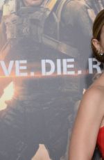 EMILY BLUNT at Edge of Tomorrow Premiere in New York