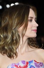EMILY BLUNT at The Edge of Tomorrow Premiere in London